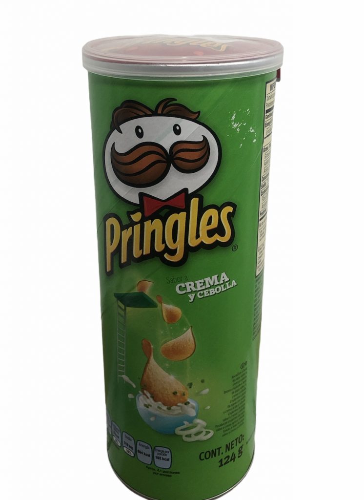 Papas Pringles Crema y Cebolla 124g SUPERMERCADO METRÓPOLIS 21