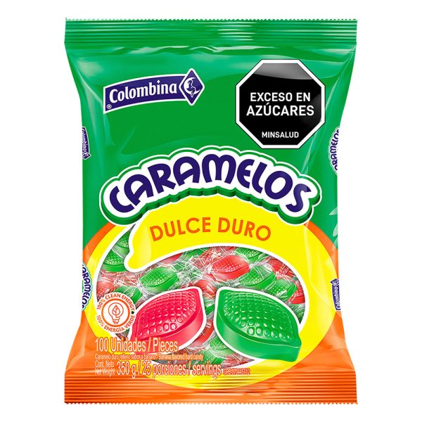 Caramelos Frutas Mix Colombina 100unds