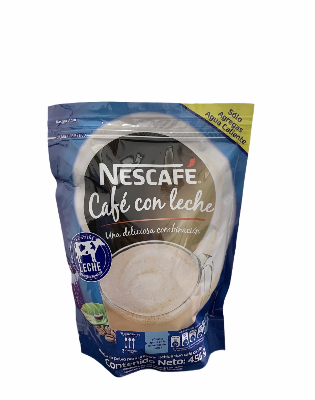 CAFE CON LECHE NESCAFE * 450G SUPERMERCADO METRÓPOLIS 21