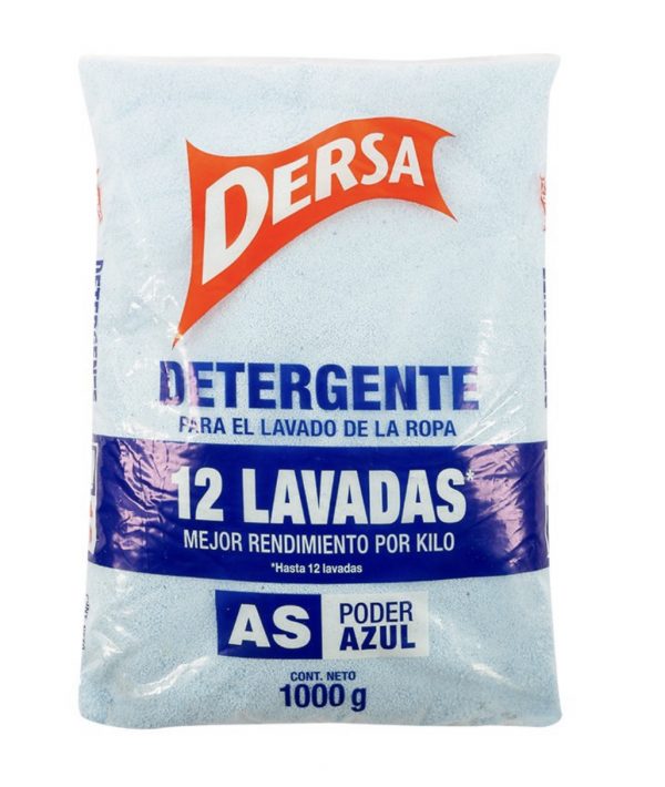 DETERGENTE DERSA 12 LAVADAS X 1000GR