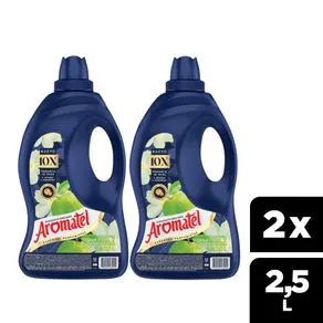 Suavizante Aromatel Manzana Verde Promoción 2x2,5L