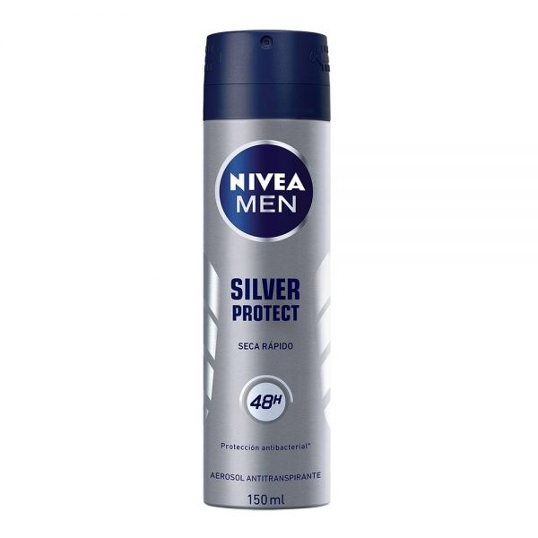 Antitranspirante Aerosol Nivea Men Silver Protect 150ml