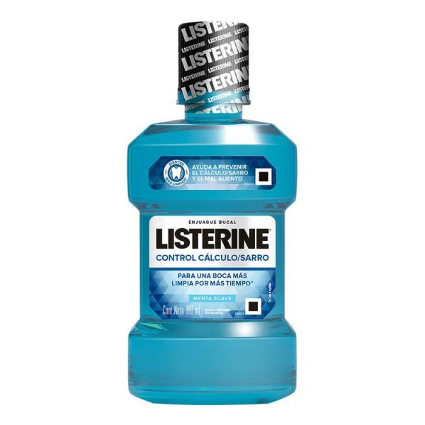 ENJUAGUE BUCAL LISTERINE CONTROL CALCULO X 180 ML