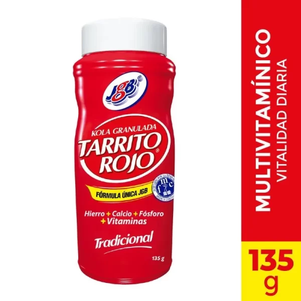 Kola Granulada Tarrito Rojo Tradicional 135gr
