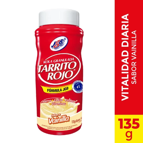 Kola Granulada Tarrito Rojo Vainilla 135gr