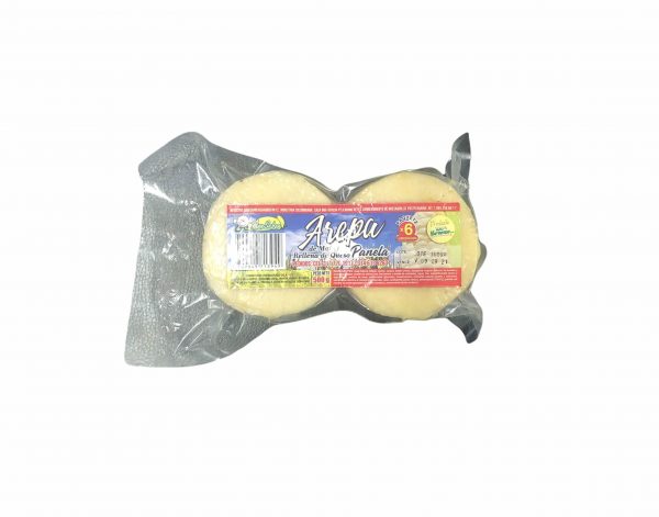 AREPA DE MAIZ RELLENA DE QUESO ARESABOR X 6 UDS * 500 GR