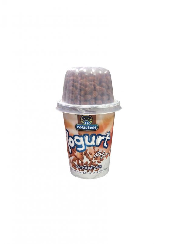 YOGURT CON CHOCO ARROZ COLACTEOS * 164 GR