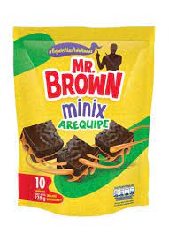 MINIX BROWNIE AREQUIPE BIMBO X 10 UDS * 220 GR