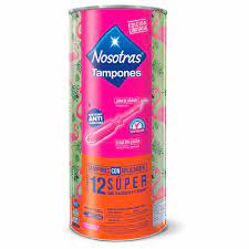 TAMPONES CON APLICADOR NOSOTRAS * 12 UDS
