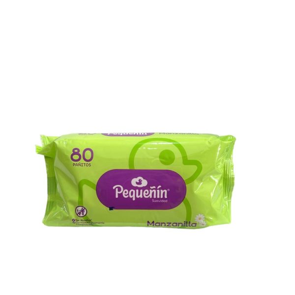 Pañitos Humedos Pequeñín Manzanilla 80 und
