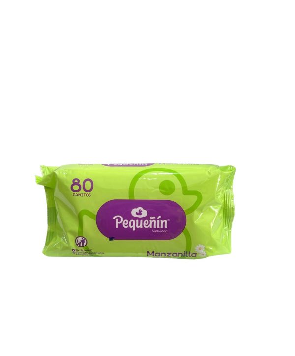 Pañitos Humedos Pequeñín Manzanilla 80 und