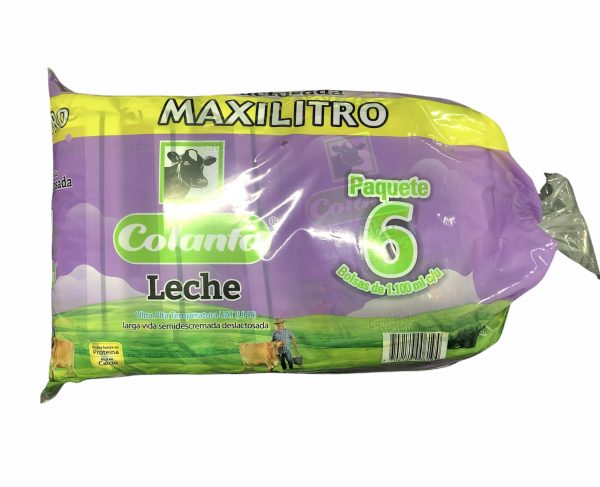 LECHE LARGA VIDA SEMIDESCREMADA DESLACTOSADA X 6 UDS * 1100 ML C/U