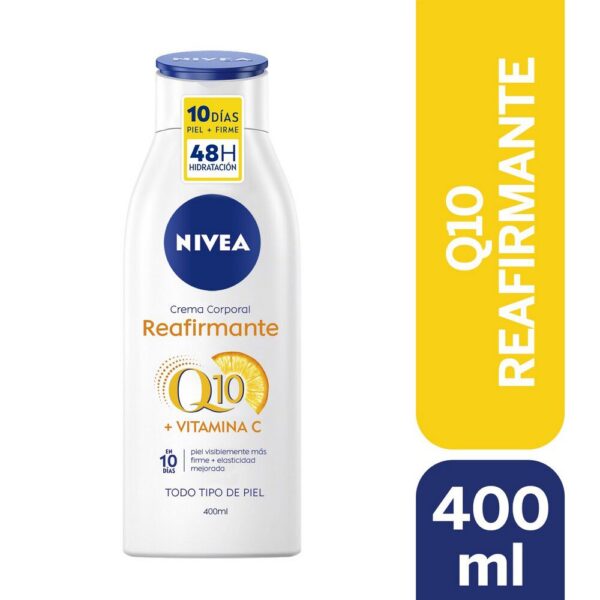 Crema Nivea reafirmante  Q10+vitamina C 400ml