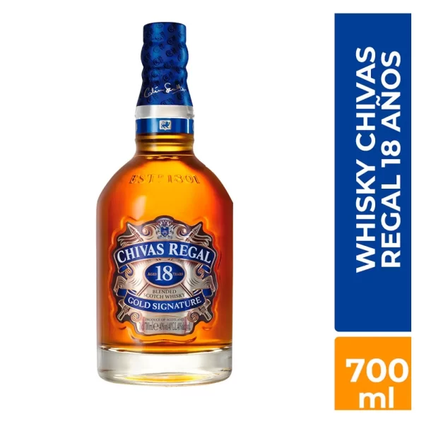 Whisky Chivas Regal 18 años 700ml