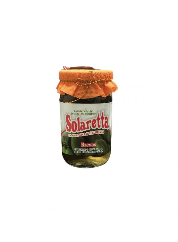 BREVAS EN ALMIBAR SOLARETTA * 320 G
