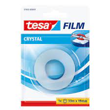 CINTA TRANSPARENTE TESAFILM CRYSTAL 33 M X 19 MM BLISTER