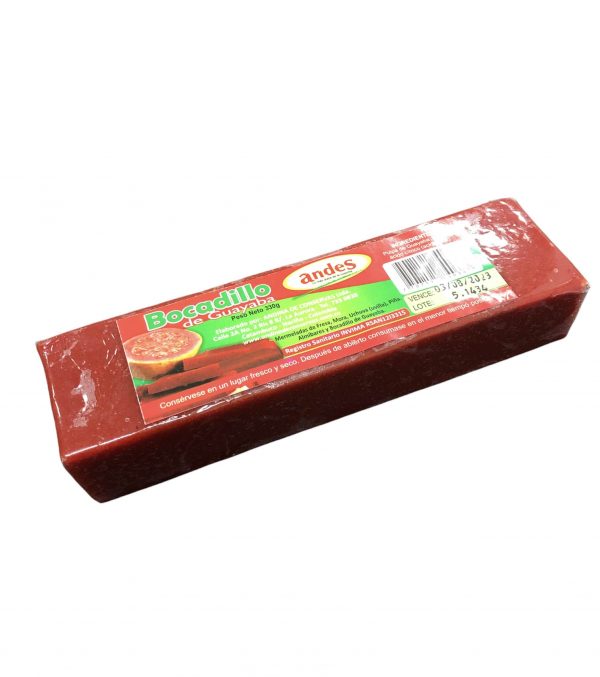 Bocadillo De Guayaba Lonja Andes 330g