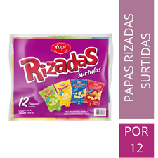 Papas Rizadas Surtidas 12 Paquetes