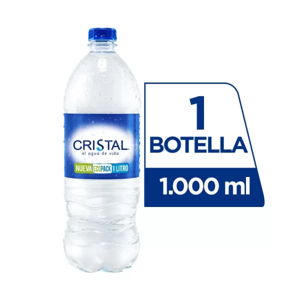 Agua Cristal 1L