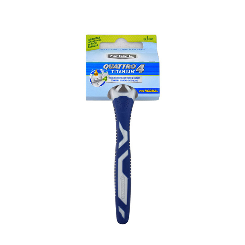 Máquina de Afeitar desechable Schick Quattro Titanium