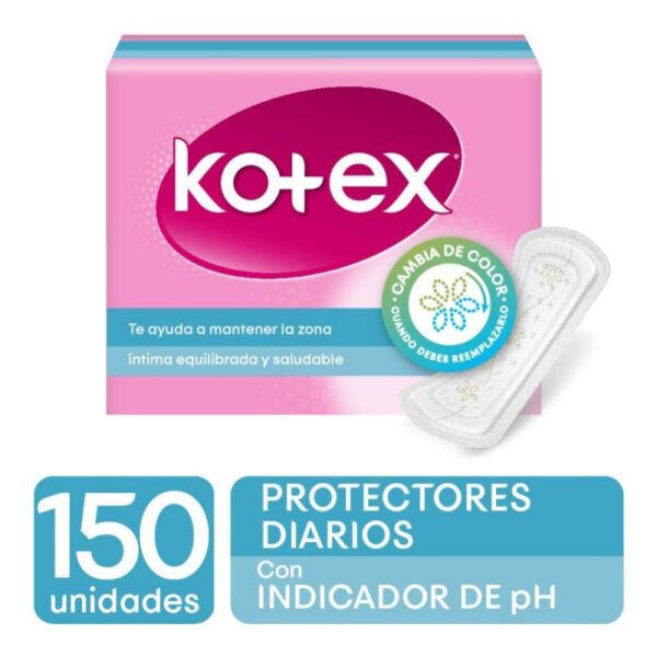 Protectores con Indicador de PH Kotex 150 und