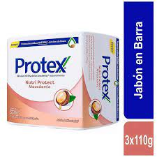 Jabon Protex Nutri Protect 3 x 110g