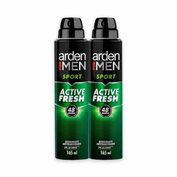 Desodorante Aerosol Arden For Men Original 2 x 165ml
