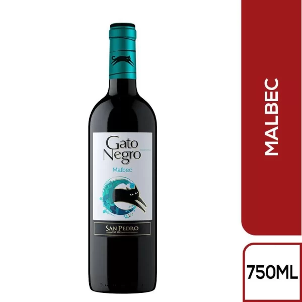 Vino Gato Negro Malbec 750ml