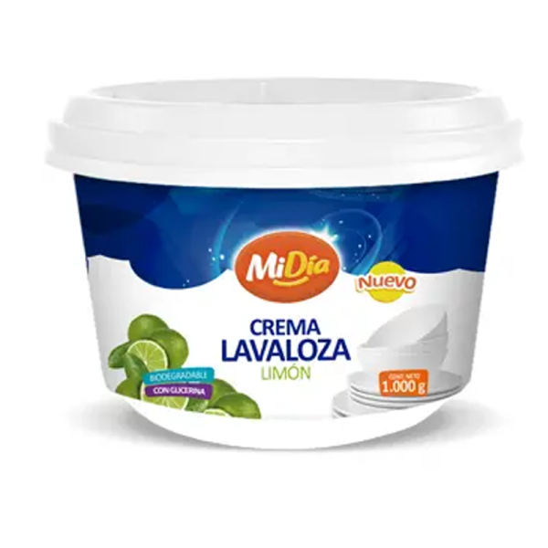 Crema Lavaloza MiDia Limon 1.000g