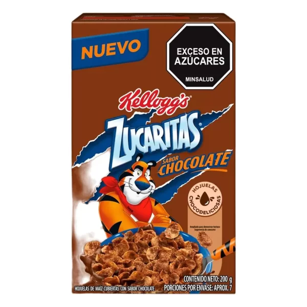 Cereal Zucaritas de Chocolate Kelloggs 200gr