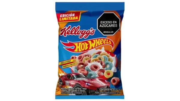 Cereal Kelloggs Hot Wheels 75gr