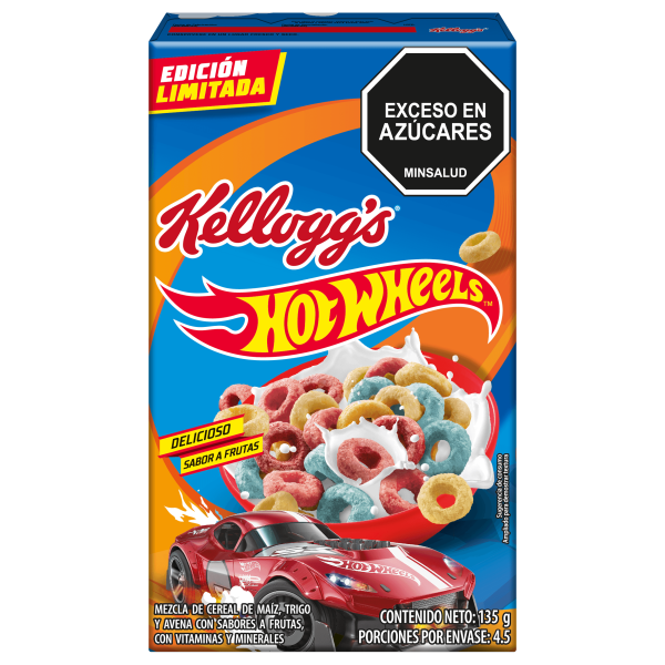 Cereal Kelloggs Hot Wheels 135gr