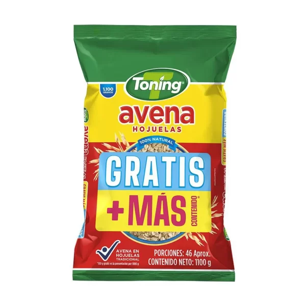 Avena en Hojuelas Toning 1100gr