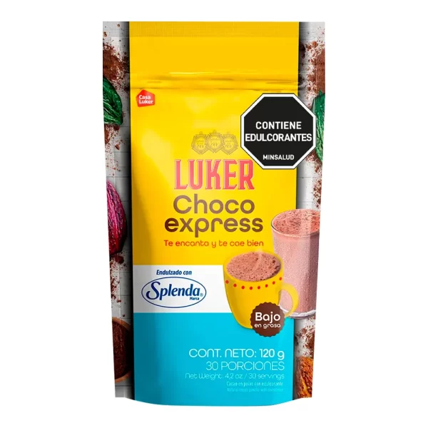 Choco Express Luker con Splenda 120gr