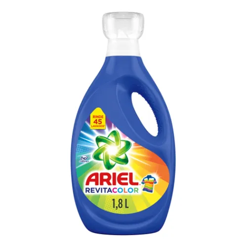 Detergente Líquido Ariel Revitacolor 1.8Ltr
