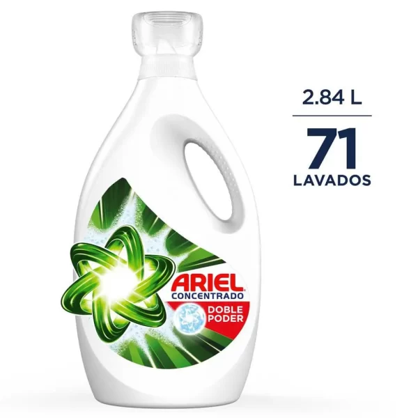 Detergente Líquido Ariel Doble Poder 2800ml