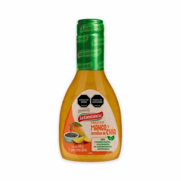 Vinagreta de Mango y Chía La Constancia 340gr