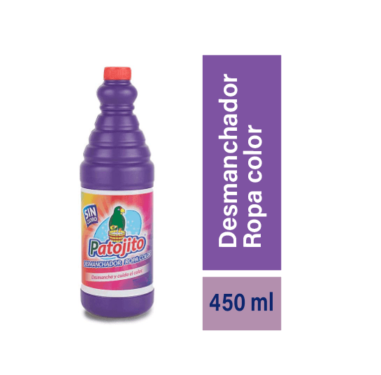 Blanqueador Patojito Ropa Color 450ml