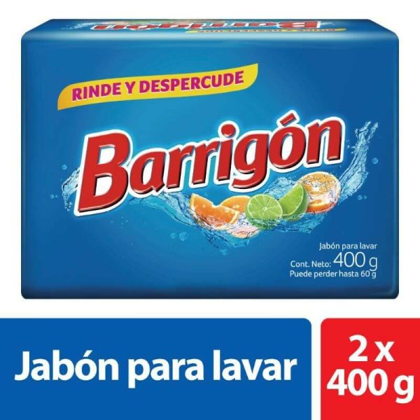 Jabon Barrigon 2x400g