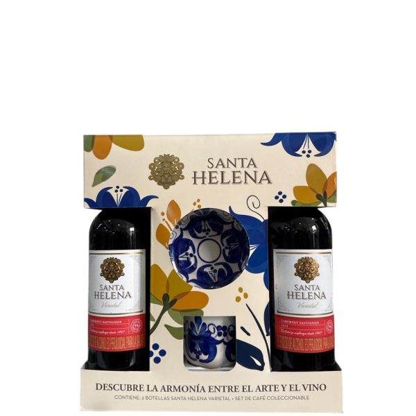 Vino Santa Helena Varietal x2 und + Set Cafe
