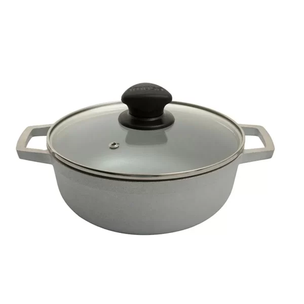 Caldero IMUSA 26 cm con tapa de vidrio