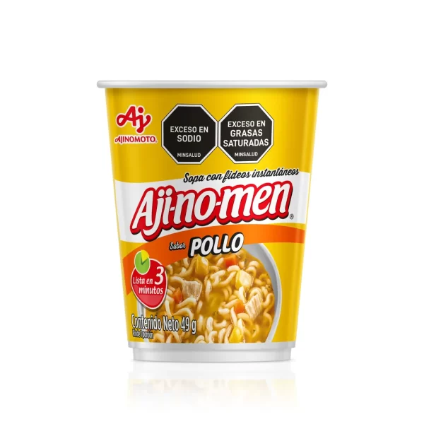 Sopa Instantanea Ajinomen Pollo Vaso 49gr