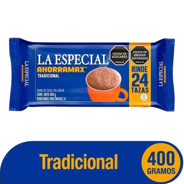 Chocolate La Especial Tradicional 400 gr