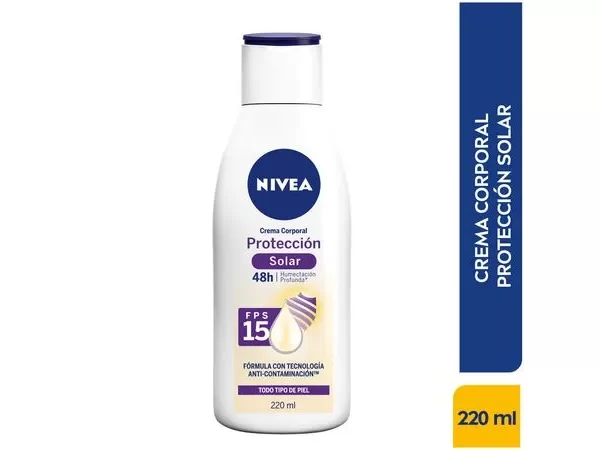 Crema Nivea Proteccion Solar 220ml