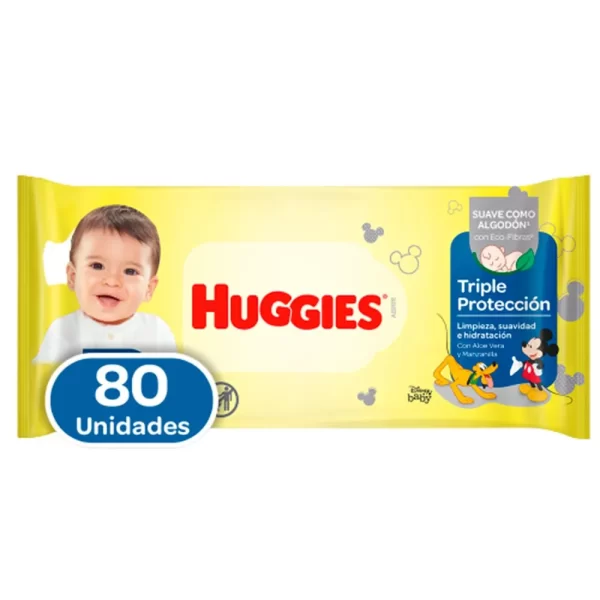 Toallas humedas Huggies 80 unds