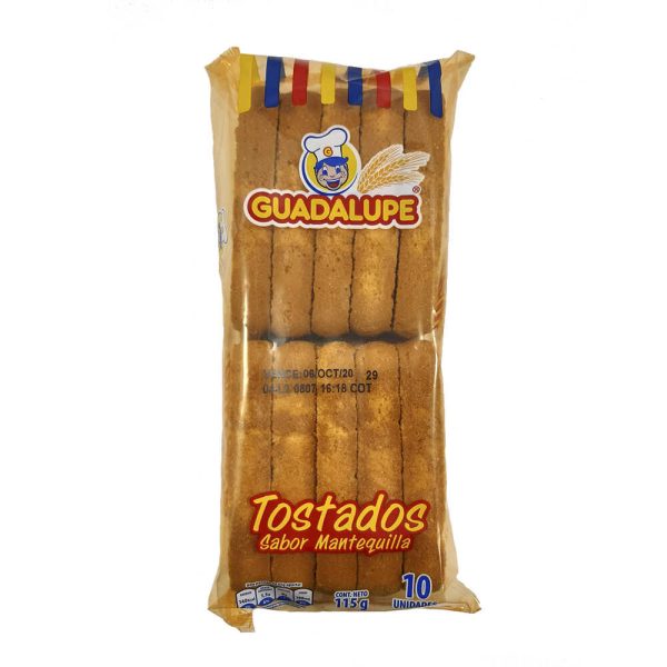 Tostadas Guadalupe Mantequilla 115gr