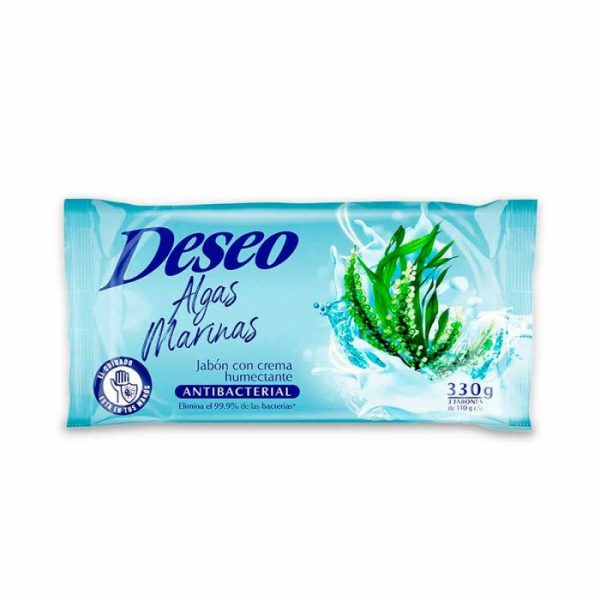 Jabon en Barra Deseo Algas Marinas 3x110gr