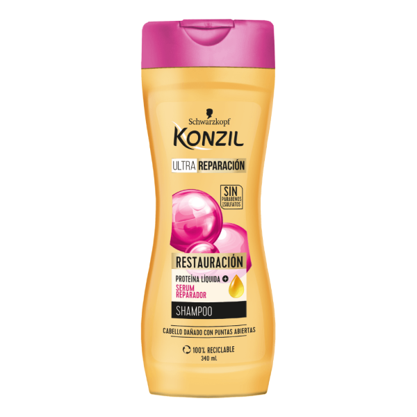 Shampoo Ultra Reparacion Konzil 340ml