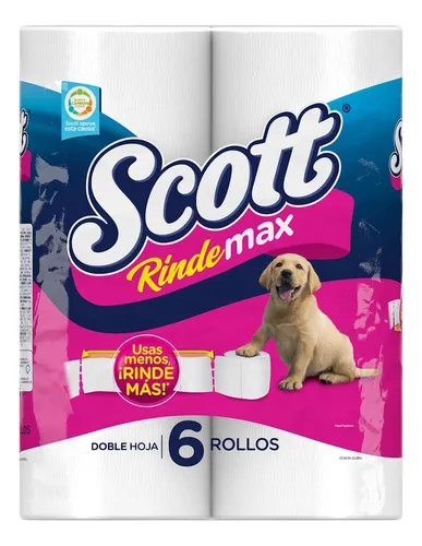 Papel Higienico Scott Rindemax x 6 Rollos