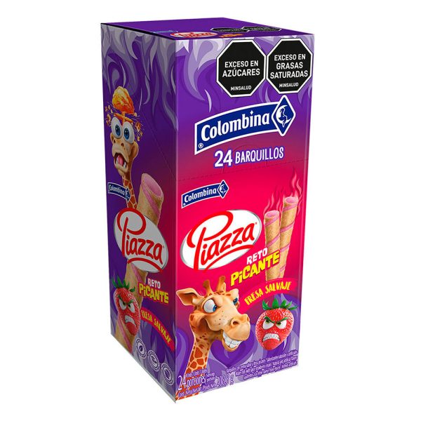 Piazza Jirafa Reto Picante Fresa Salvaje 280,8gr